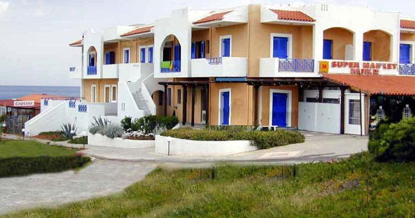 Mike'S Beach Apartments & Studios Аниссарас Экстерьер фото